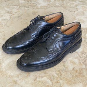 Aldo Romano Sicari Leather Wingtip Brogues Made in Italy